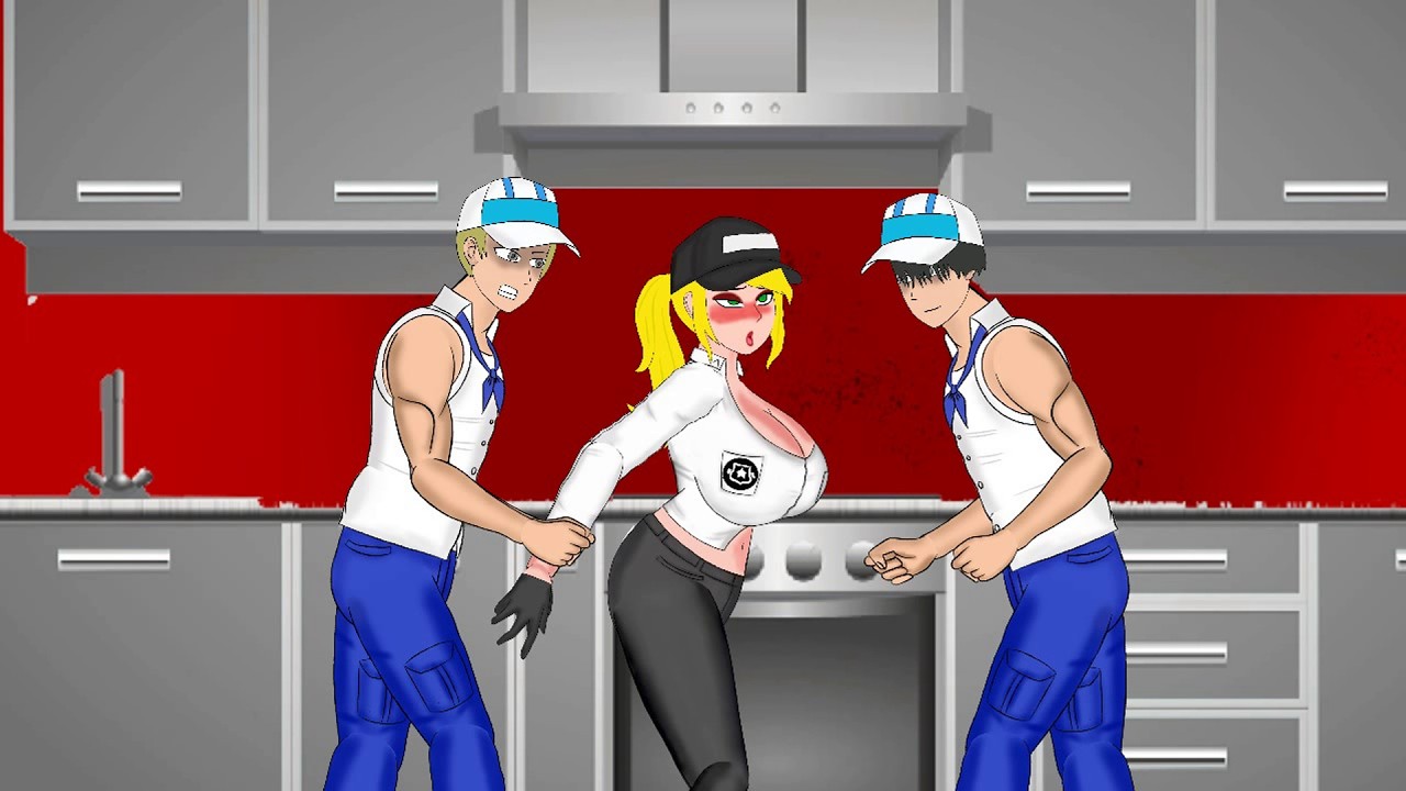 Vanessa Epic Battle: The Cat Burglar vs 2 Marines! | FNAF Security Breach Parody