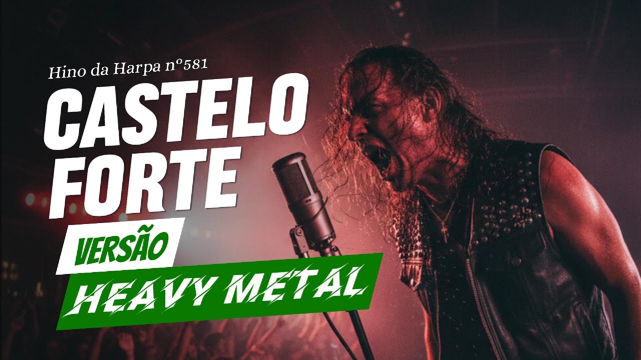 Castelo Forte – Hino 581 | Versão Heavy Metal com Poder e Proteção!