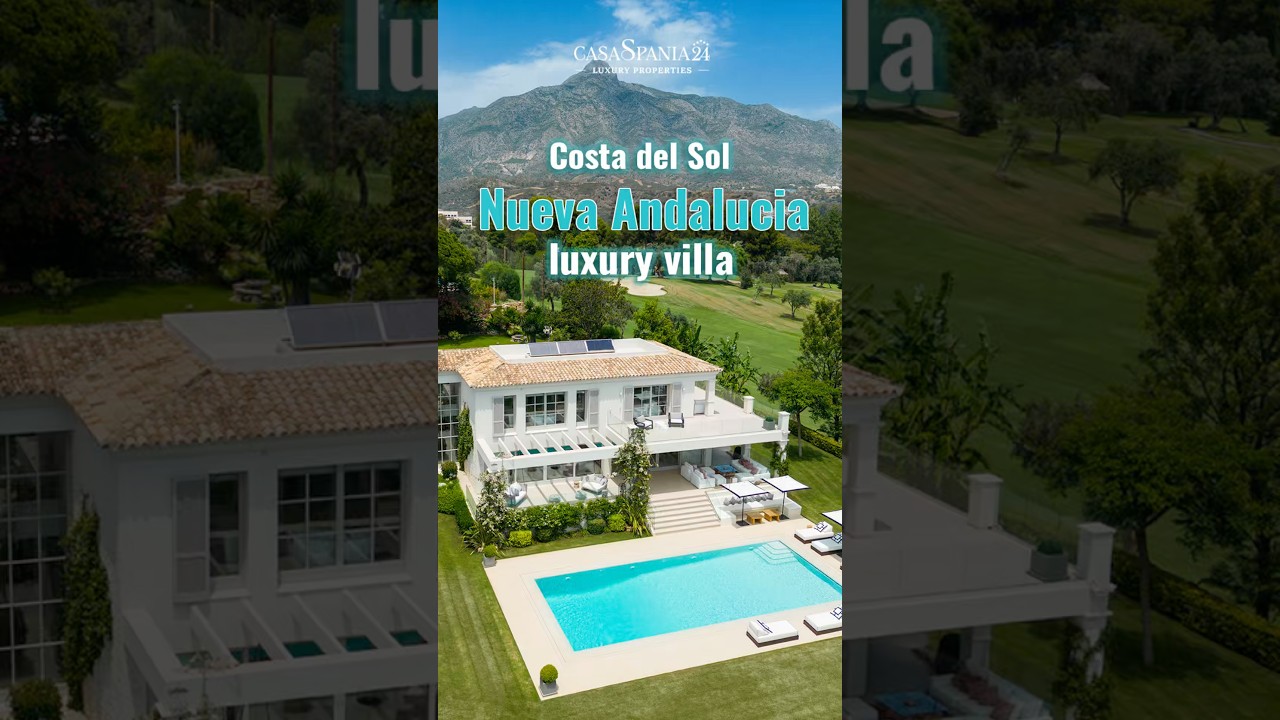 VILLA LUXURY – o adevărată oază privată în exclusivista Marbella, într-o comunitate selectă. 💎