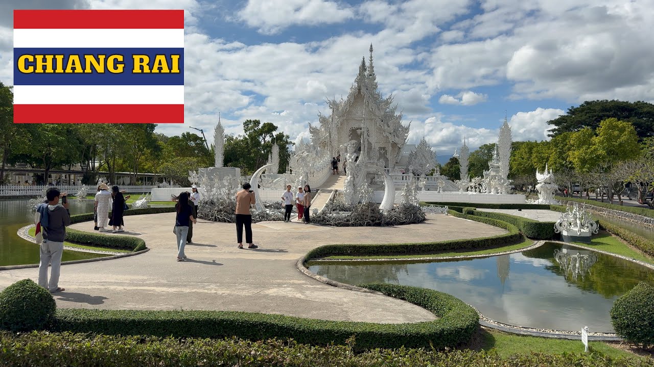 Best Chiang Rai Attractions 2026 | วัดร่องขุ่น | White Temple Walkthrough & Natural Hot Springs