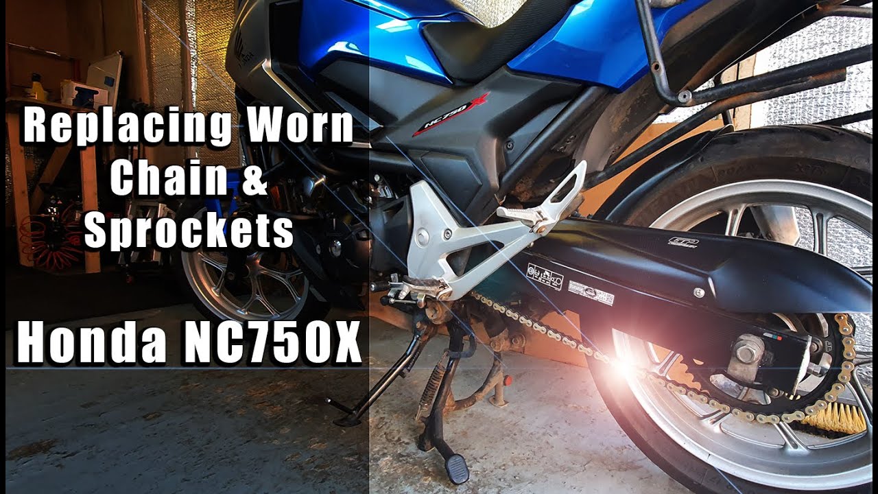 Replacing Chain & Sprockets on Honda NC750x | Heavy Duty D.I.D Chain