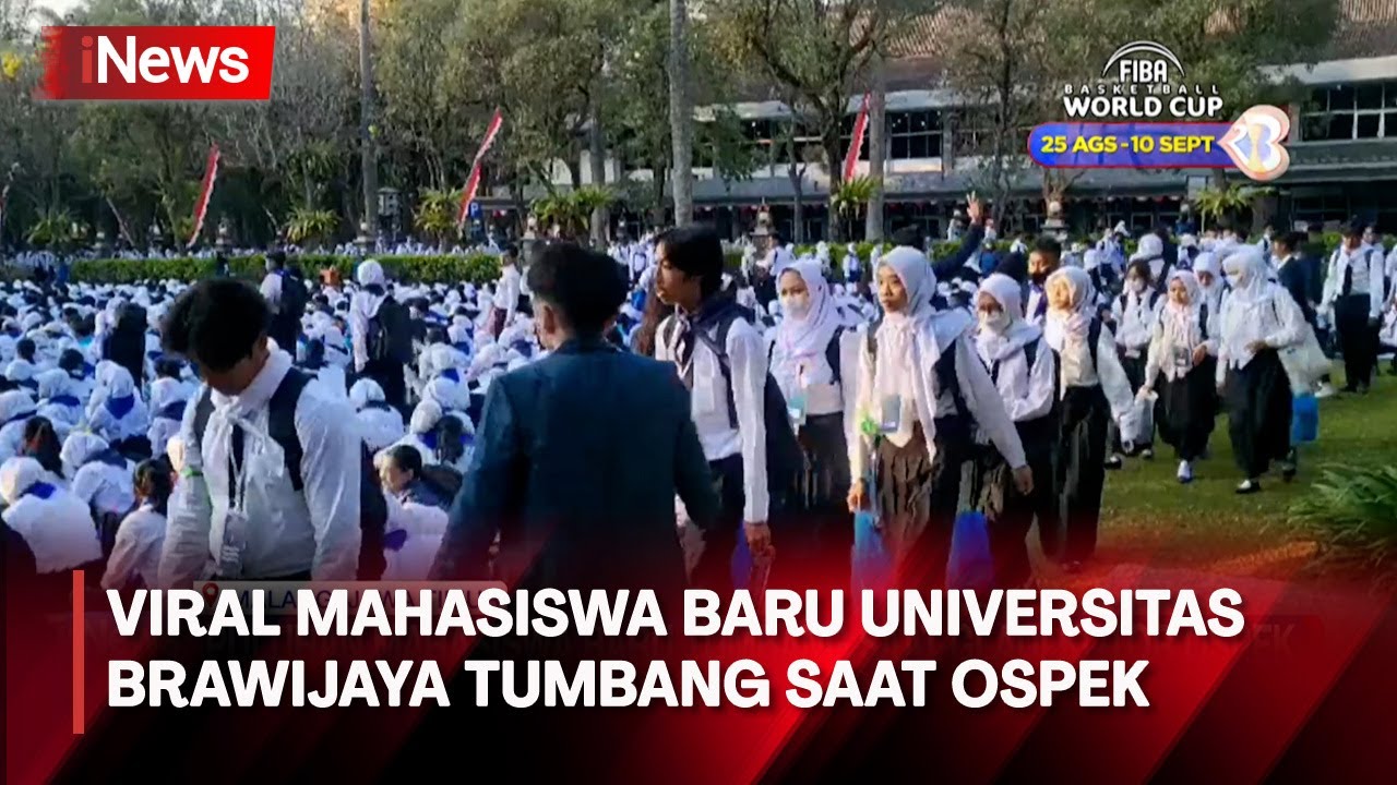 Viral Mahasiswa Baru Universitas Brawijaya Banyak Tumbang saat Ospek