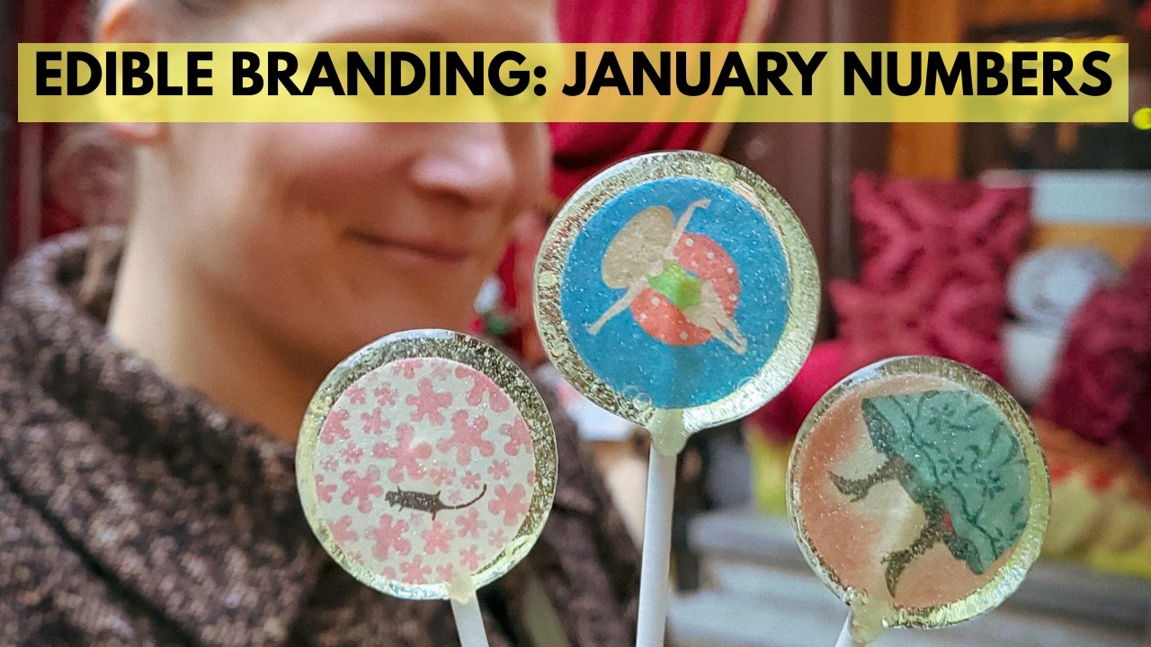 How My Edible Branding Company Performed in January