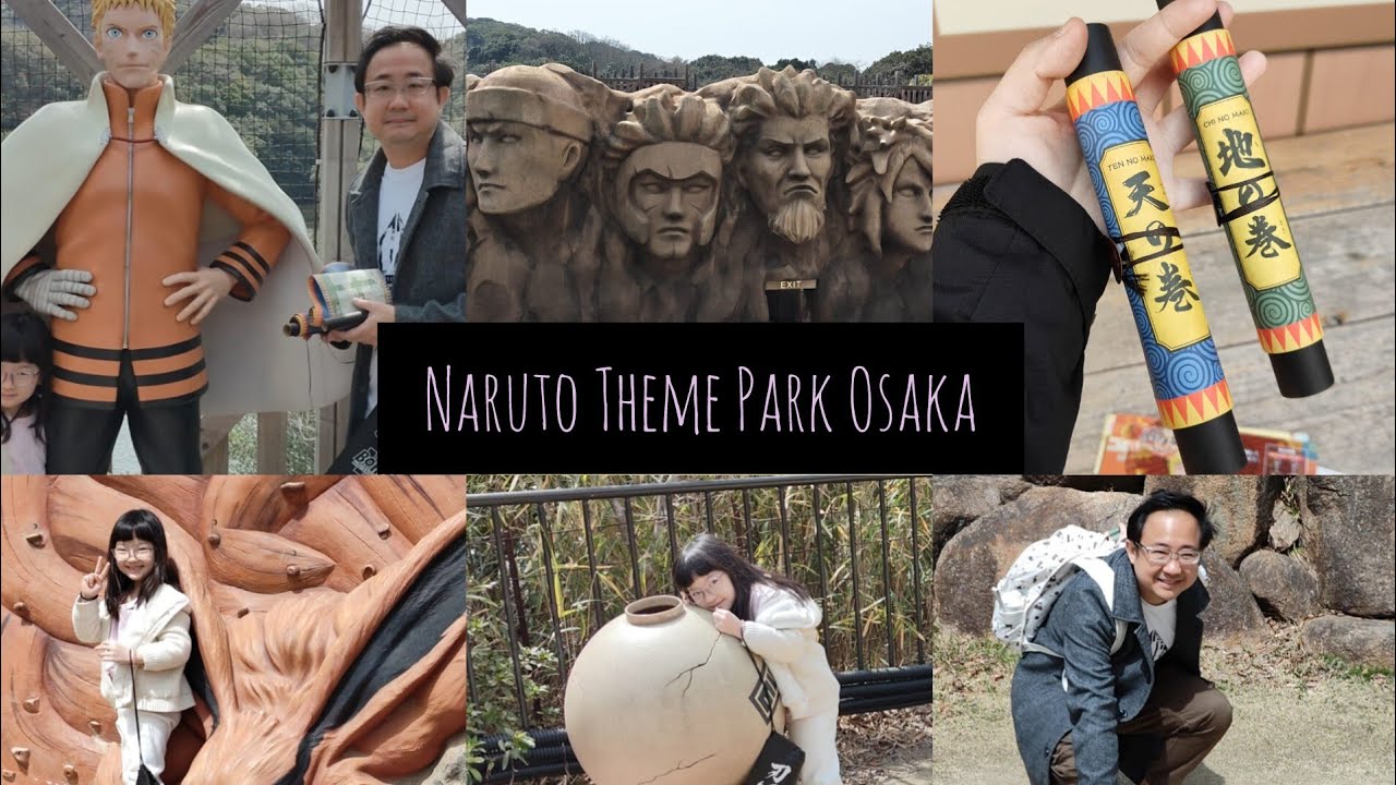 Naruto Theme Park Osaka Vlog
