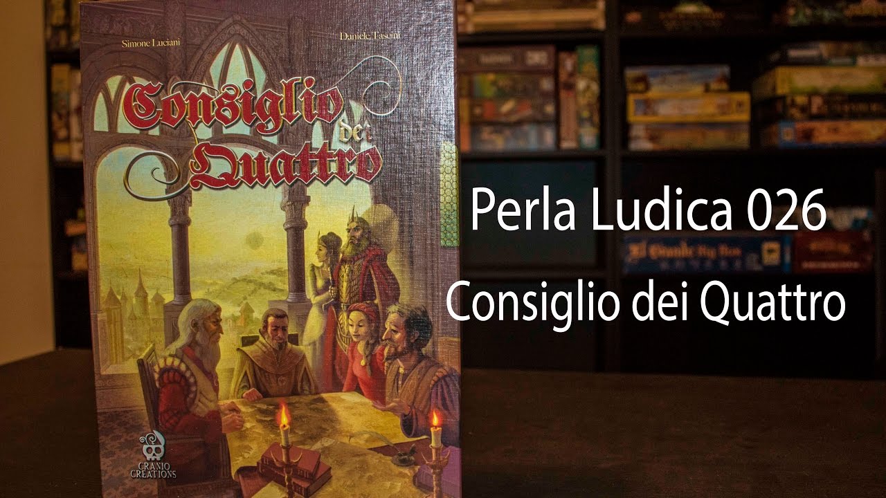 Perla Ludica 026 - Consiglio dei Quattro (Council of Four)