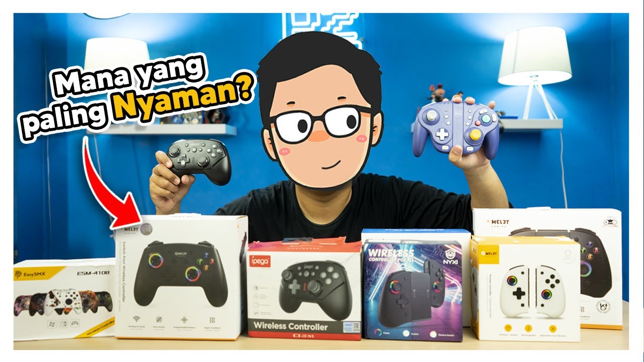 Rating Seluruh Joycon & Controller Nintendo Switch 3rd Party yang kita punya!