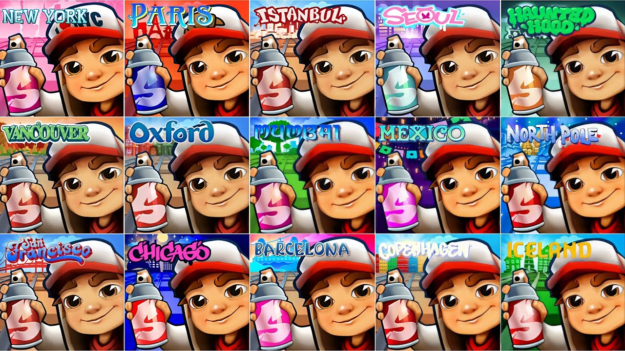 Best Maps Of Subway Surfers (2021-2025) #1
