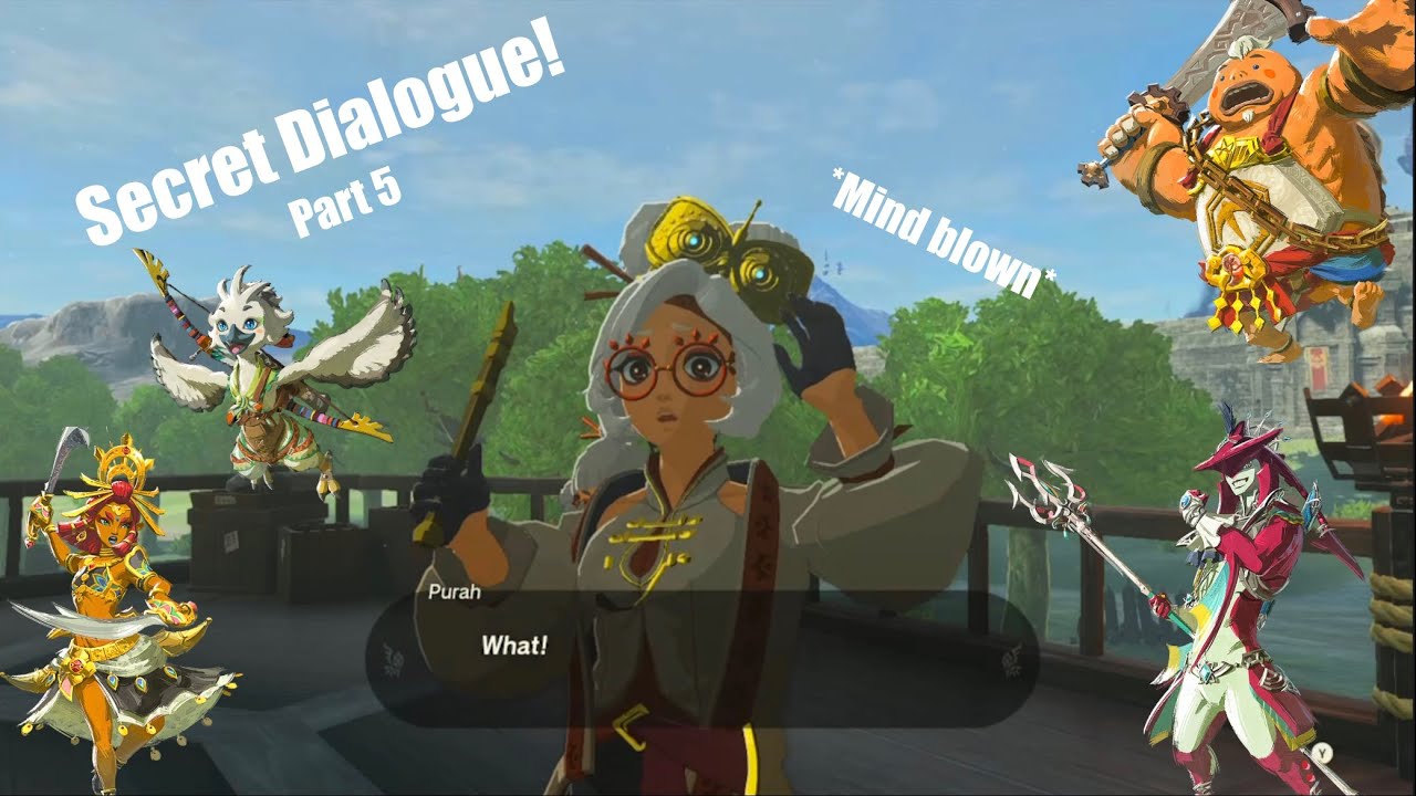 I Blew Purah’s Mind! All Sages Before Meeting Purah! Secret Dialogue Part 5 | Tears of the Kingdom