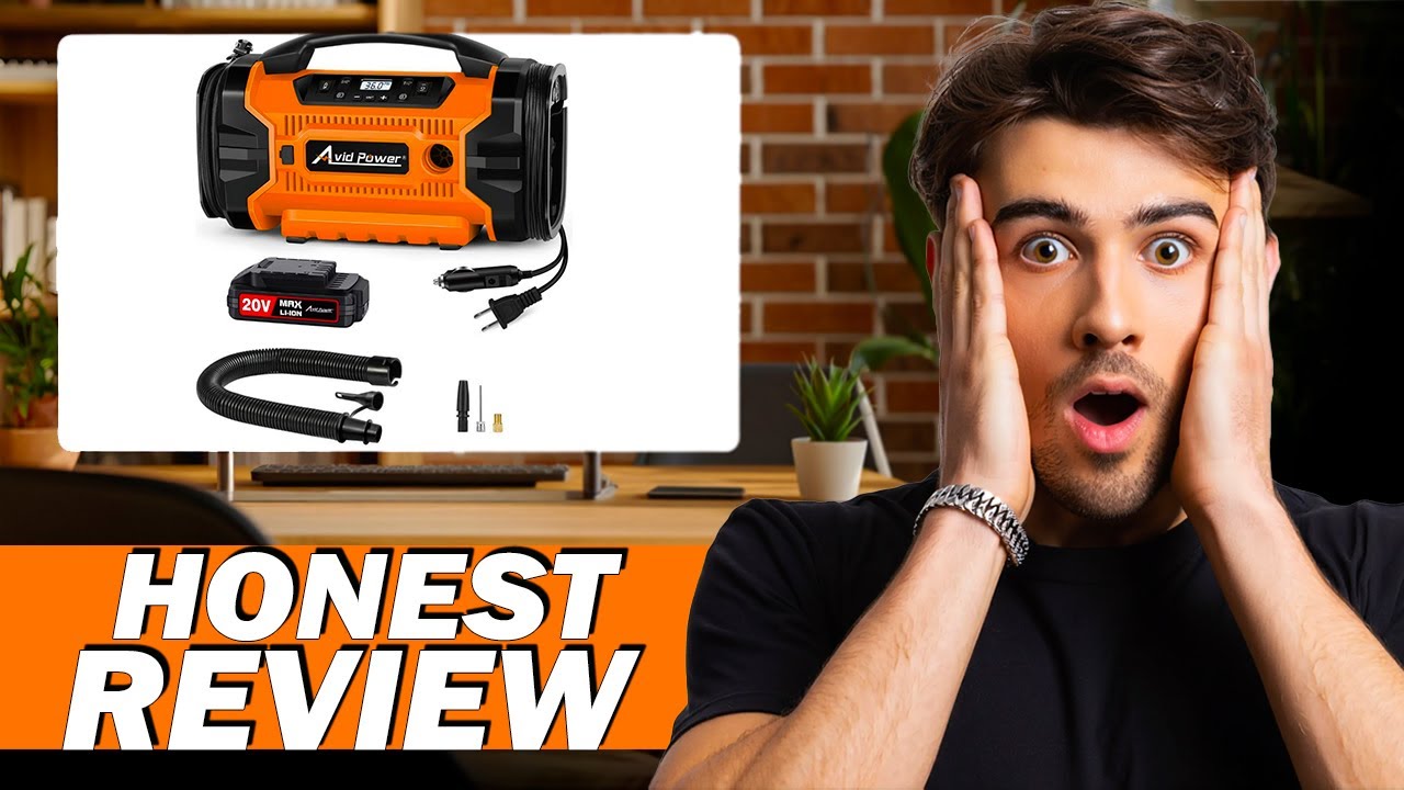 Avid Power Tire Inflator Portable Air Compressor honest overview car pump pros and cons