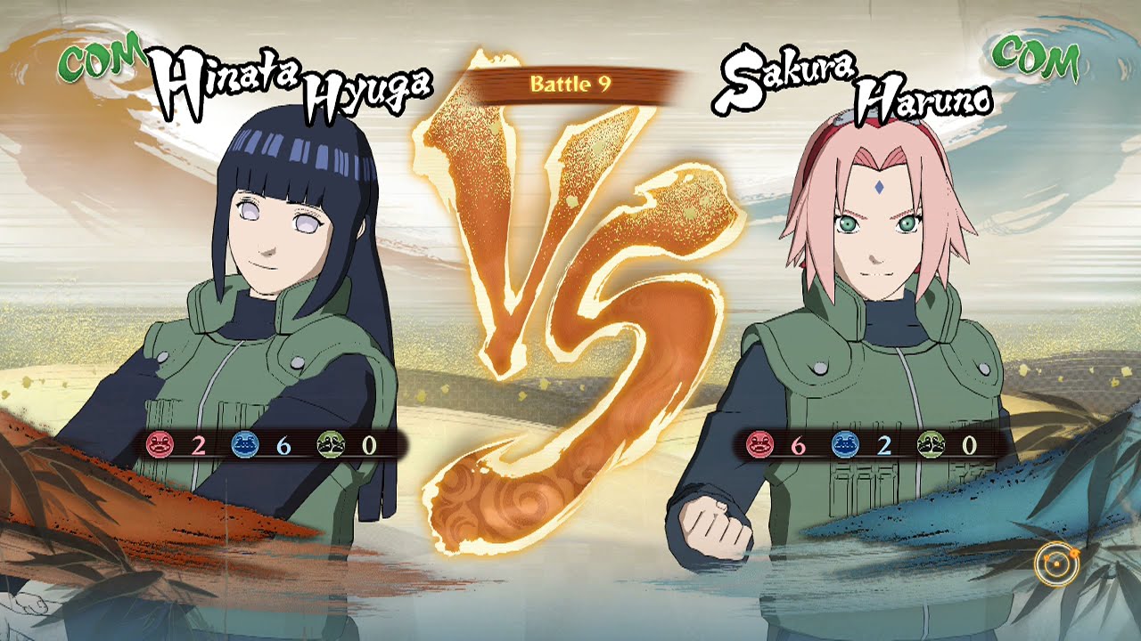 Naruto Shippuden: Ultimate Ninja Storm 4, Sakura Haruno VS Hinata Hyuga!