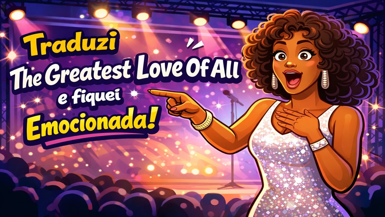 The Greatest Love Of All em Português — Whitney Houston (FIQUEI EMOCIONADA)