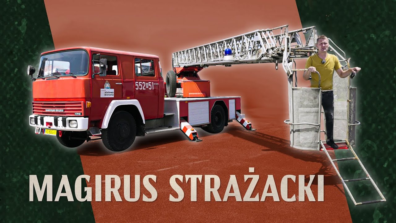 30 metrowa autodrabina pożarnicza &ndash; Magirus-Deutz 170D 12F