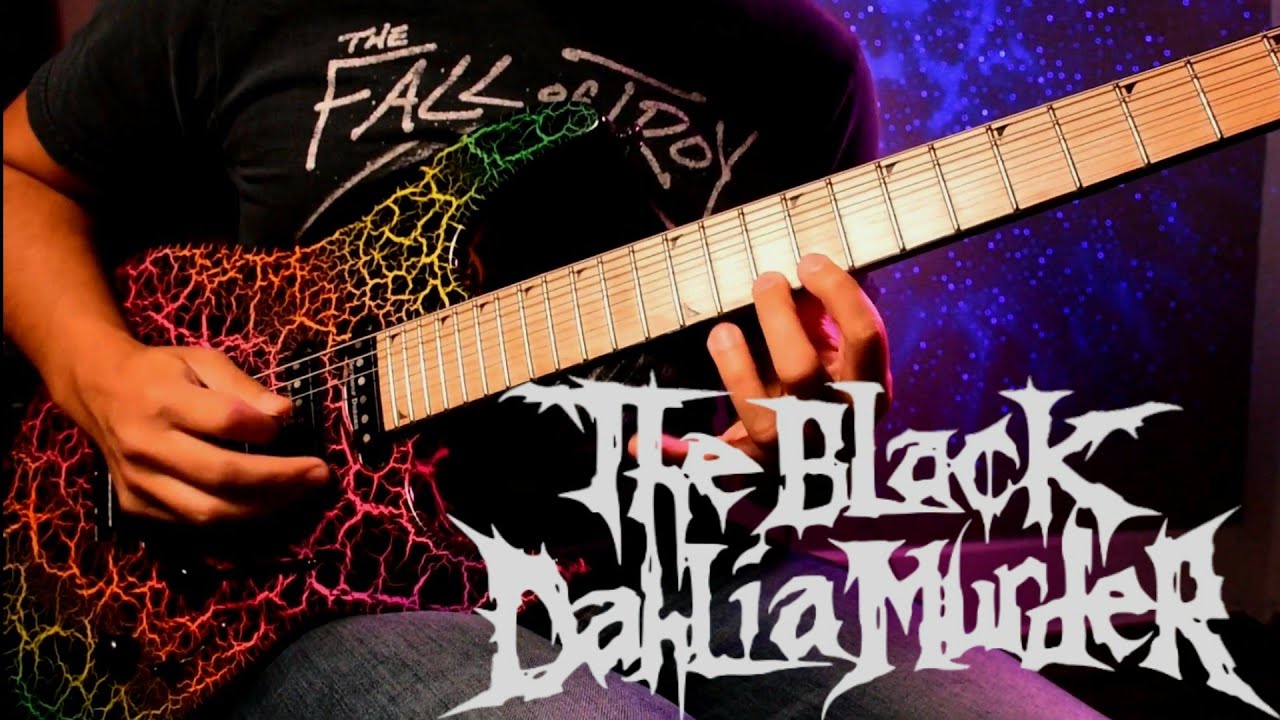 The Black Dahlia Murder - What a Horrible Night to Have a Curse (Guitar Cover) 2025