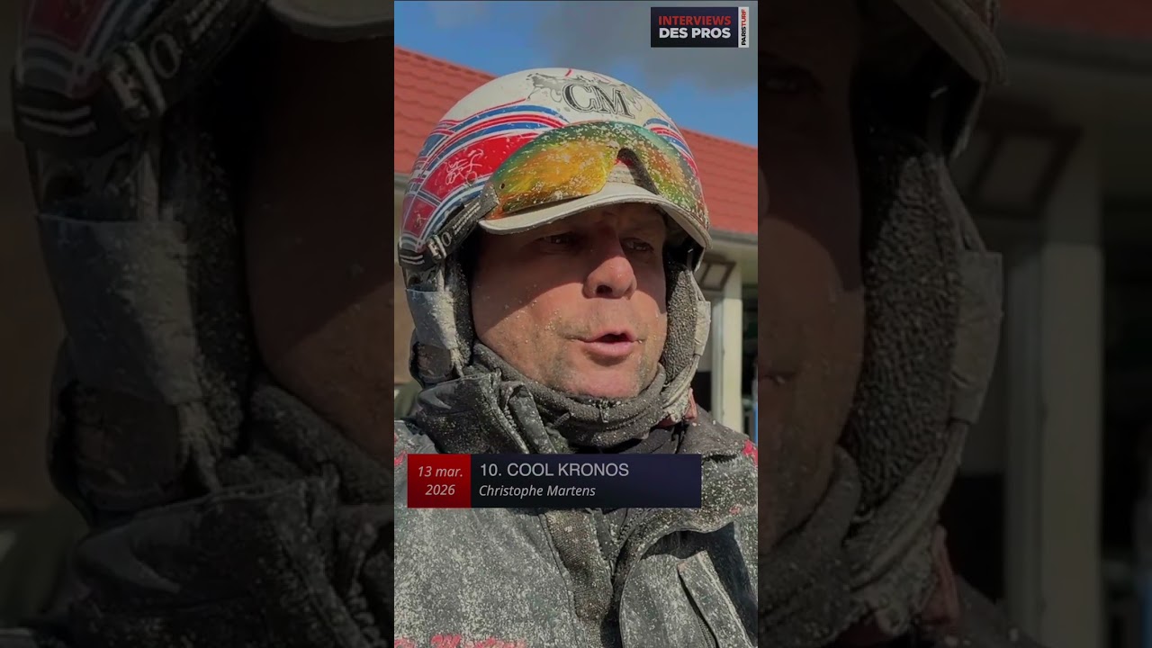 CHRISTOPHE MARTENS | ENTRAINEUR ET DRIVER DE COOL KRONOS | QUINTE DU VENDREDI 13 MARS A ENGHIEN