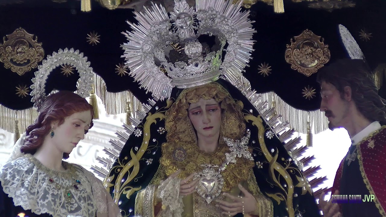 Nuestra Se&ntilde;ora del Sol y San Juan Evangelista. Semana Santa Sevilla 2019