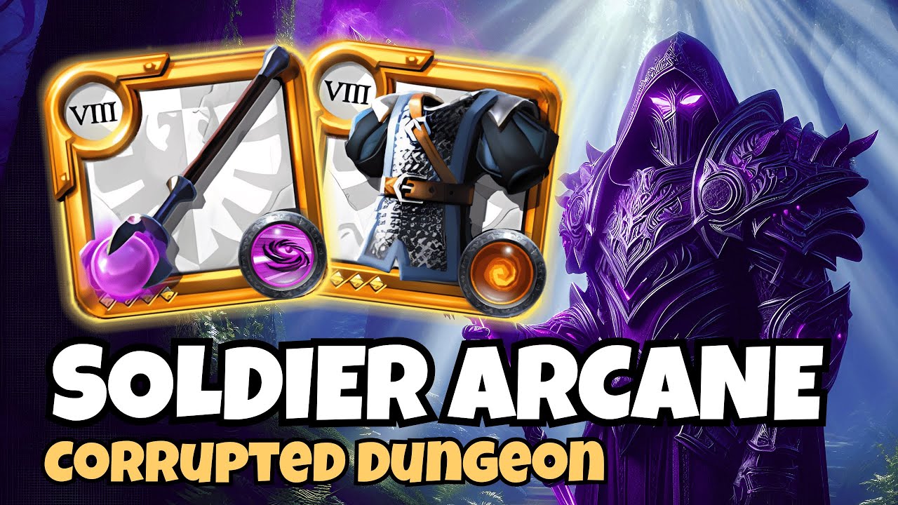SOLDIER ARCANE is the NEW META – Arcane Staff PvP | Albion Online