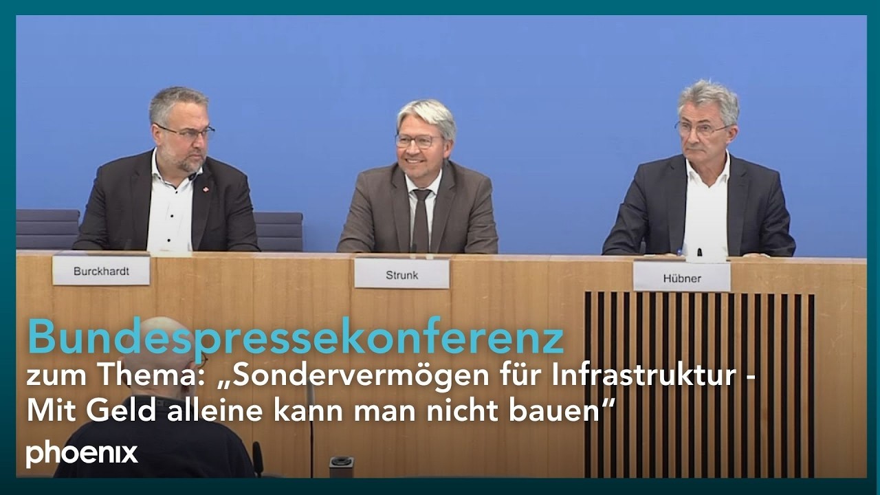 BPK: Vertreter der Bauindustrie zum Sonderverm&ouml;gen Infrastruktur | 15.09.2025