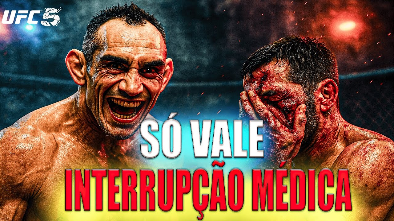 Destruí TODOS por Interrupção Médica com TONY FERGUSON🩸