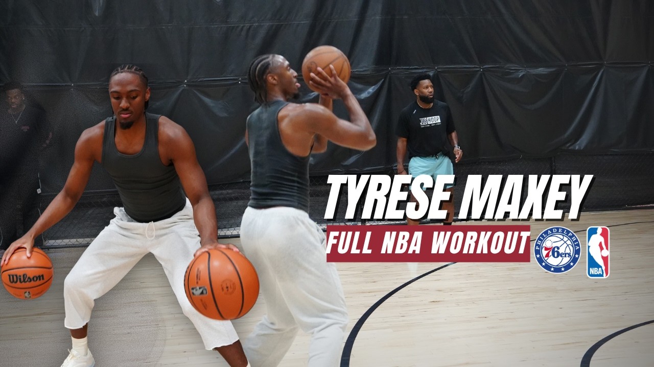 Tyrese Maxey Offseason Workout | NBA Skills