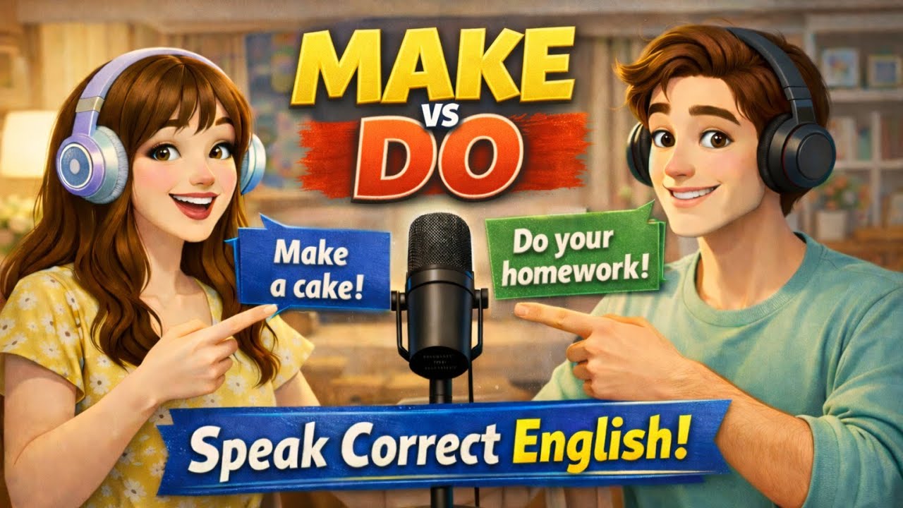 How to Use MAKE and DO in Everyday English | English Go Easy Podcast