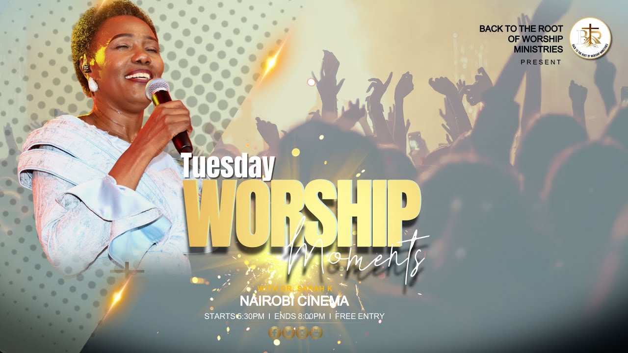 Tuesday Worship Moments with Dr. Sarah K & Shachah Team {6th MAY 2025}