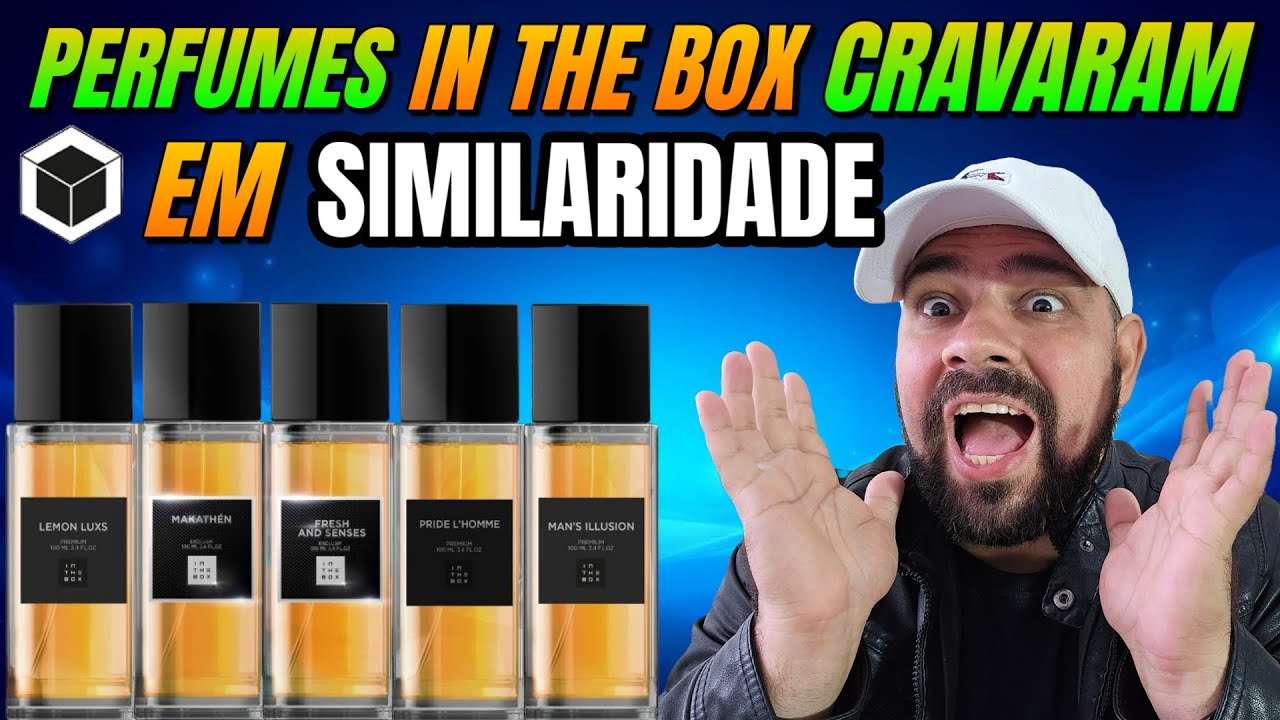 PERFUMES IN THE BOX QUE CRAVARAM EM SIMILARIDADE