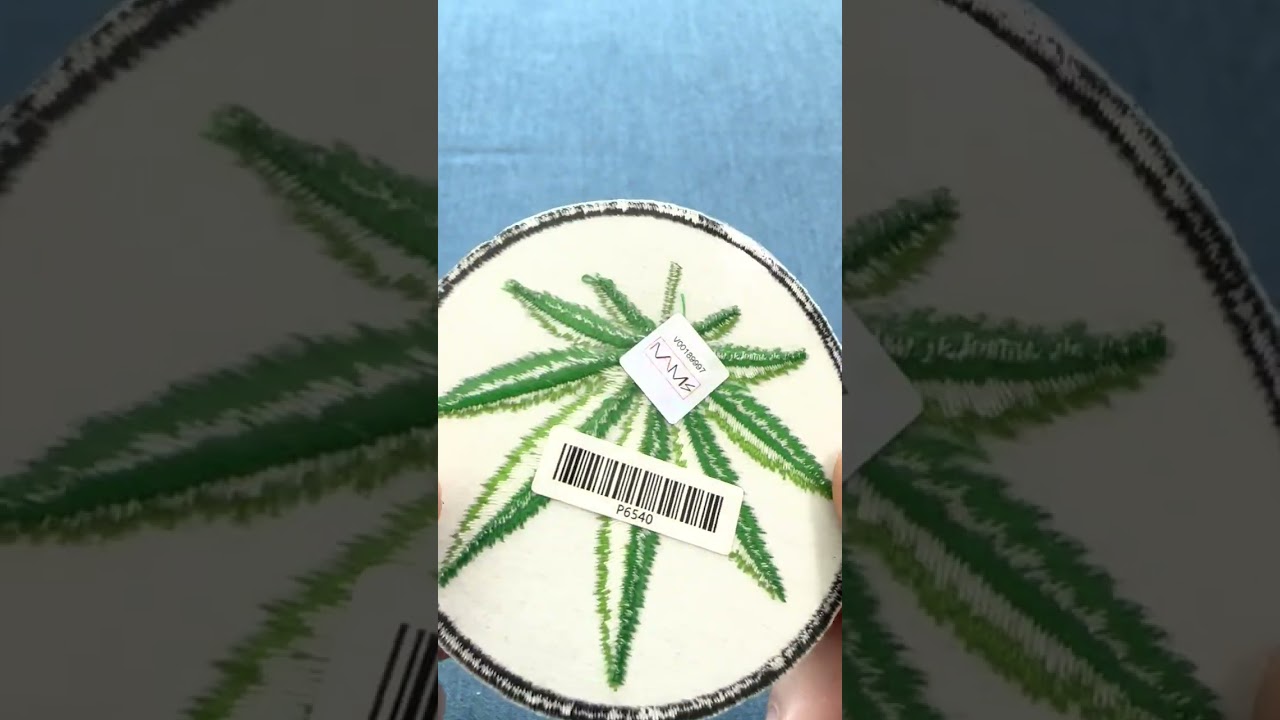 Cannabis Leaf Patch P6540