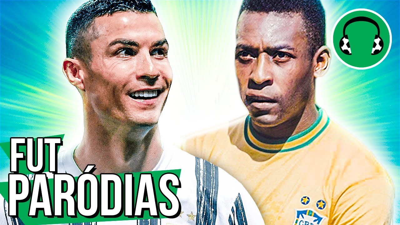 ♫ CR7 canta p/ PEL&Eacute; - TE ALCANCEI NOS GOLS | Par&oacute;dia M&aacute;quina do Tempo - Matu&ecirc;