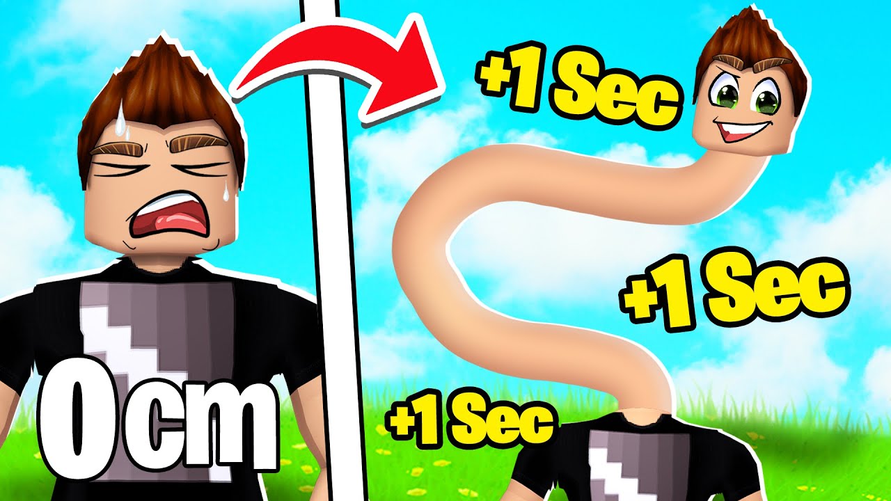 ROBLOX but EVERY SECOND IS +1 LONG NECK!