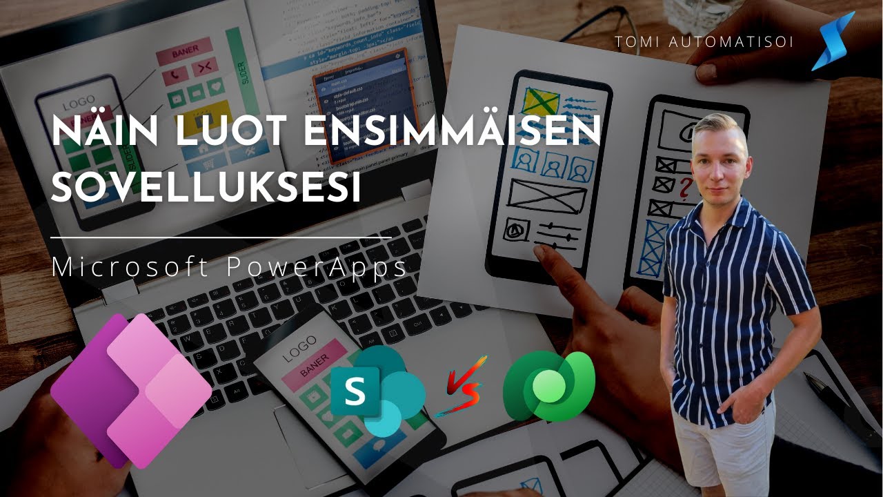 Microsoft Power Apps - Näin luot ensimmäisen sovelluksesi