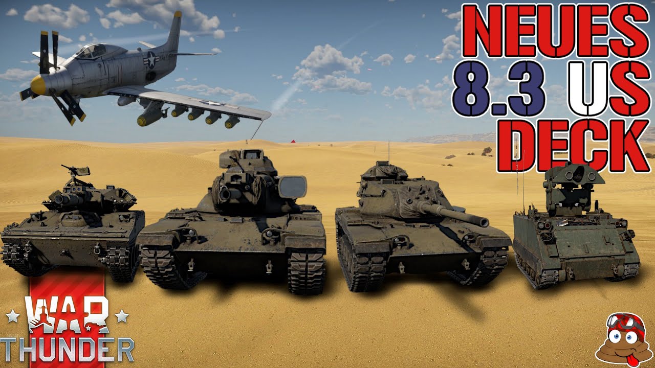 Bestes US Mid Tier Deck durch BR Anpassung?? USA 8.3 | War Thunder