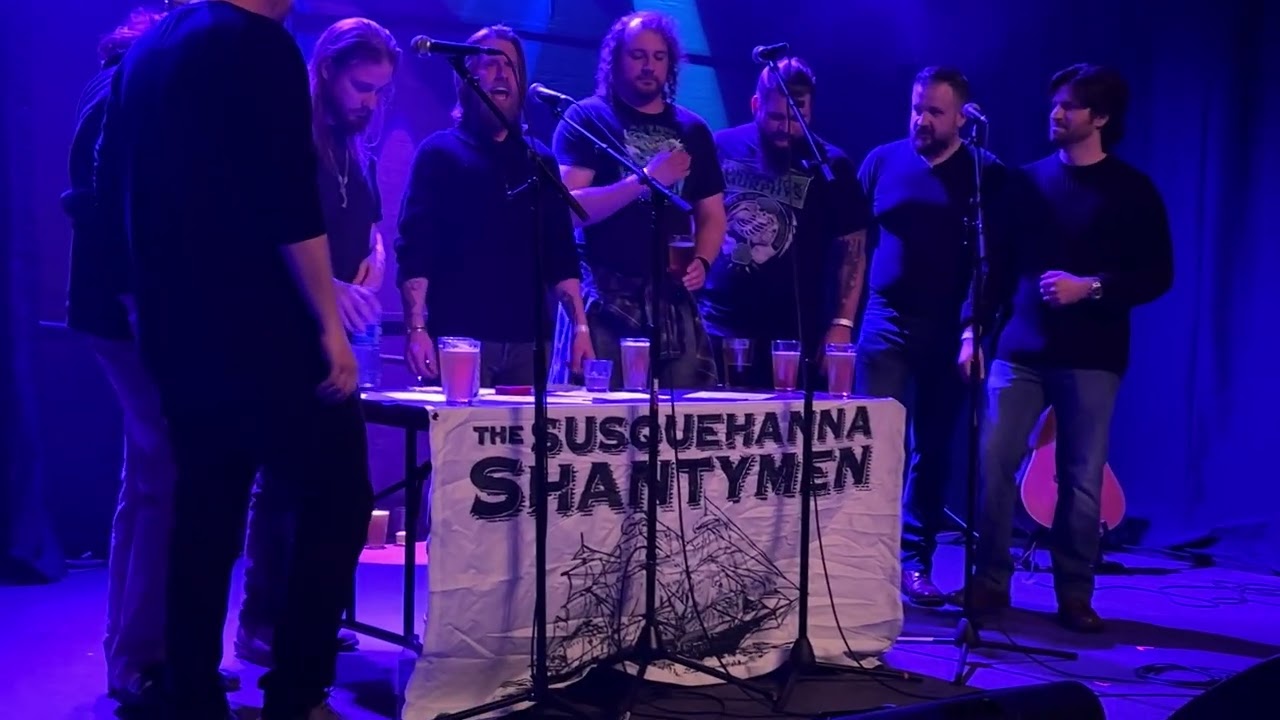 Концерт группы Susquehanna Shantymen - Hog-Eye Man - Phantom Power, Миллерсвилл, Пенсильвания - 1...