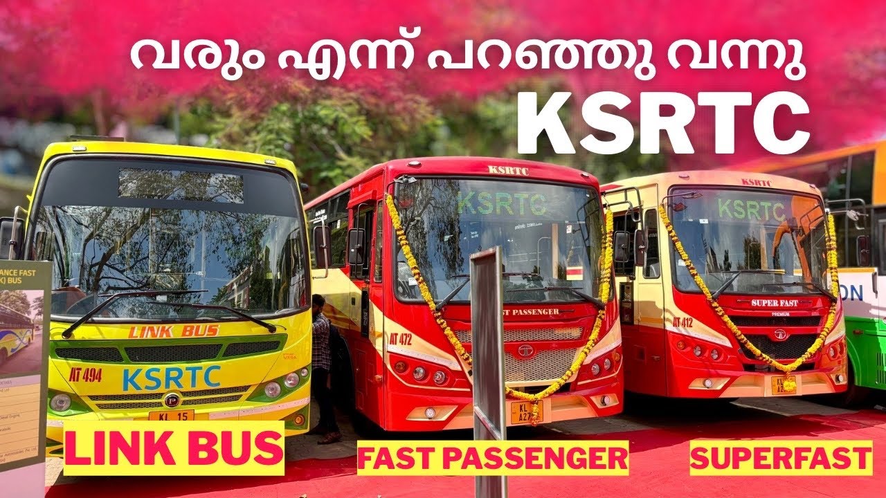 Maranamass KSRTC🫶🔥❤️| LINK BUS ,SUPERFAST, FAST PASSENGER BUS 2025 September model | review