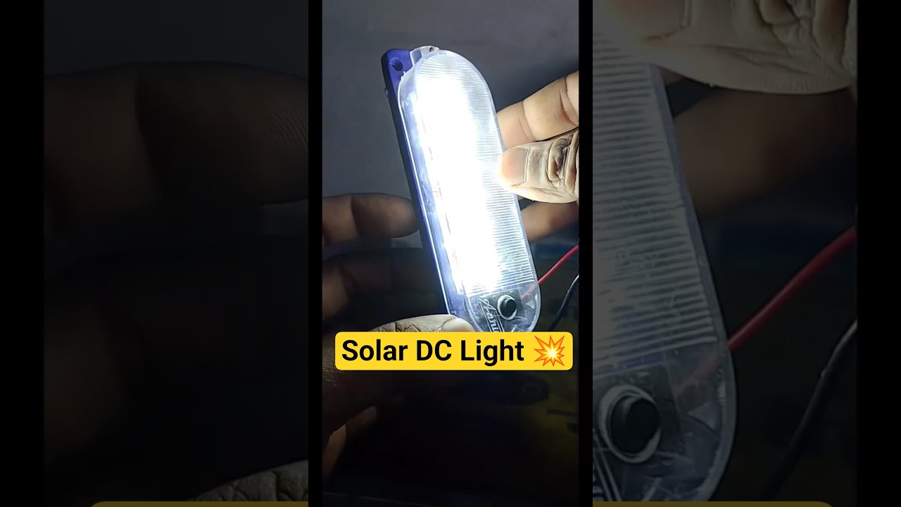 solar DC Light 💥💯