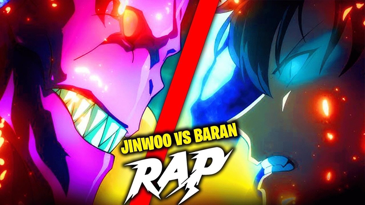 SOLO LEVELING Jin Woo vs Baran | Guerra y Sombras RAP | LobeMusic