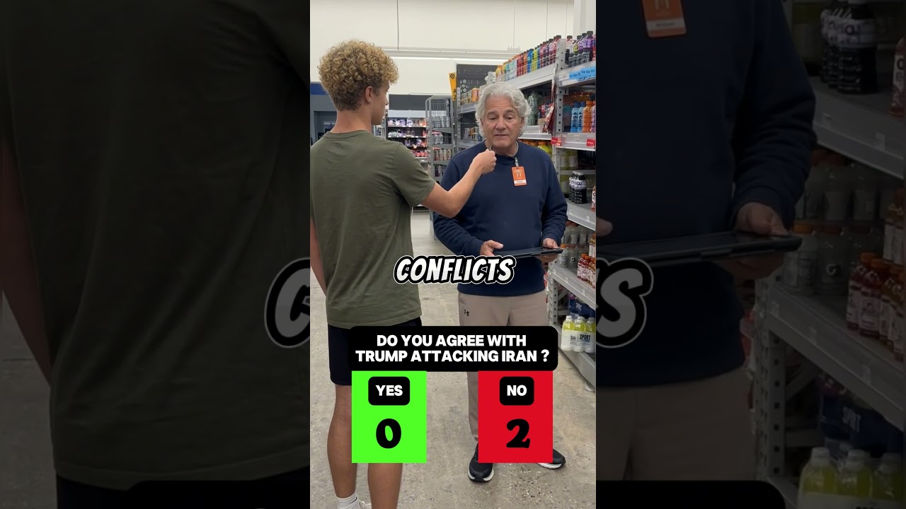 Do you agree with Trump attacking Iran ? part 1