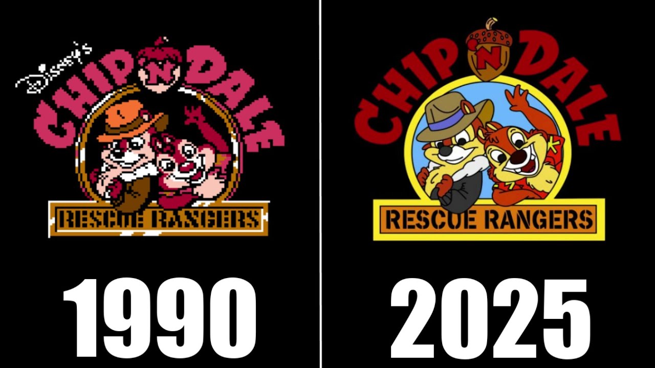 Evolution of Chip 'n Dale Rescue Rangers Games [1990-2025]