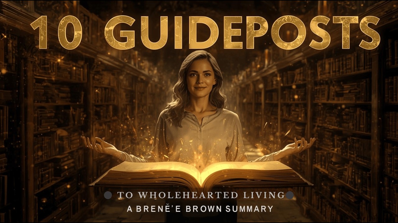 Brené Brown The Gifts of Imperfection: 10 Guideposts to Wholehearted Living (Audiobook Summary)