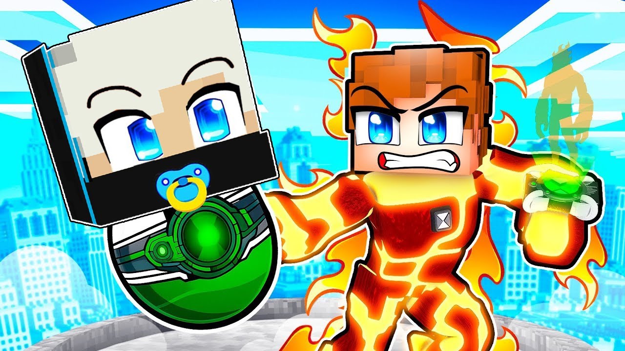 Having a Ben 10 Family in Minecraft!