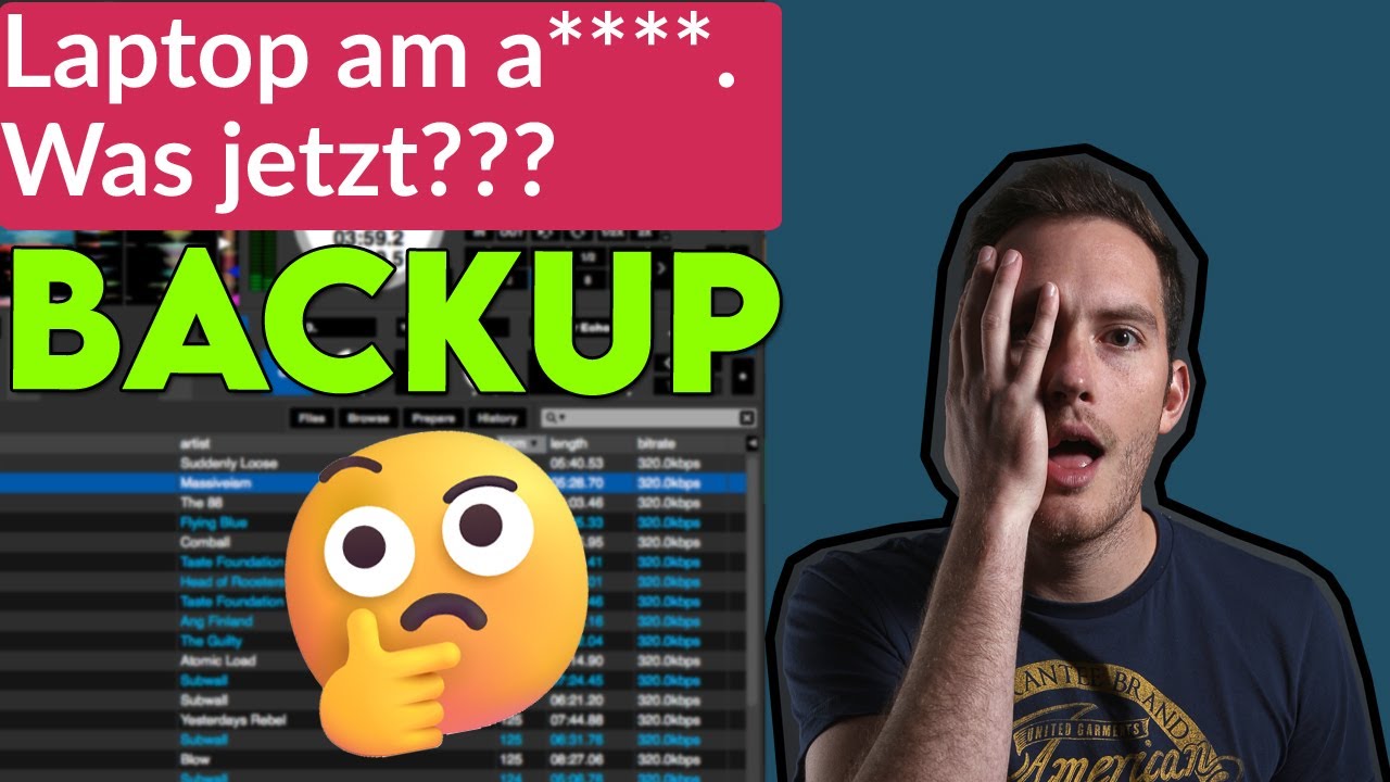 DJ Tutorial 🔙 🆙 Backup von deiner Musik erstellen