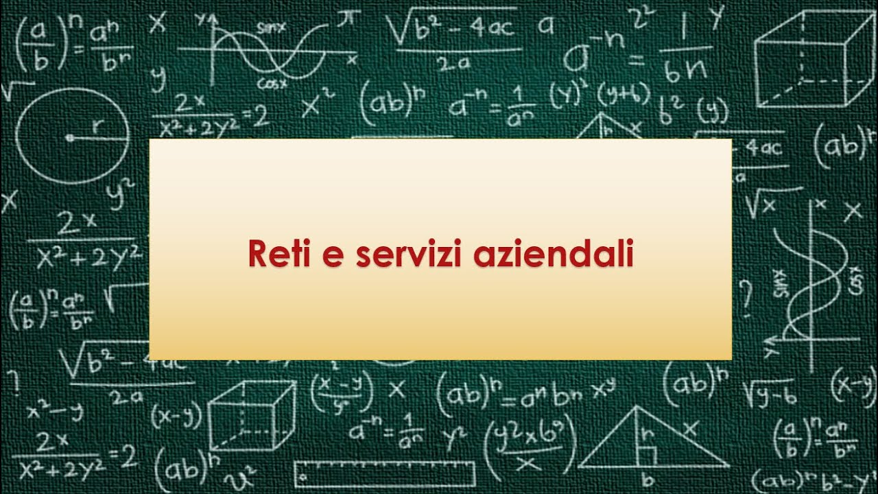 Reti e servizi aziendali