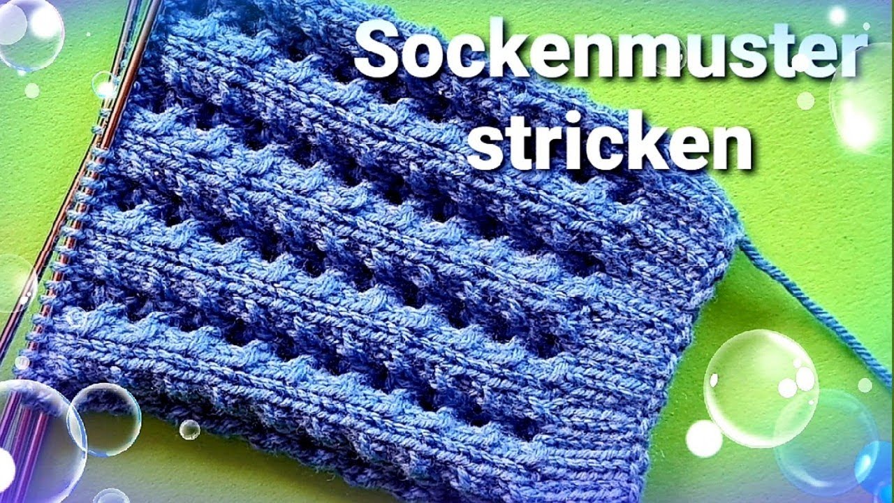 Sockenmuster stricken