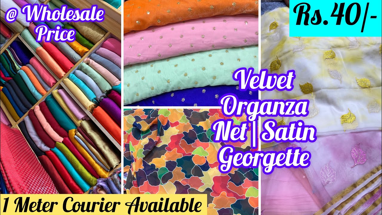 Bangalore Chickpet wholesale & retail | WhatsApp shopping & Courier Available| #kannadavlogs #fabric