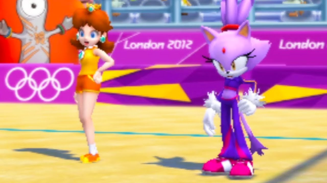 Beach Volleyball Event 🥇 (Hard) – Mario & Sonic at the London 2012 Olympic Games