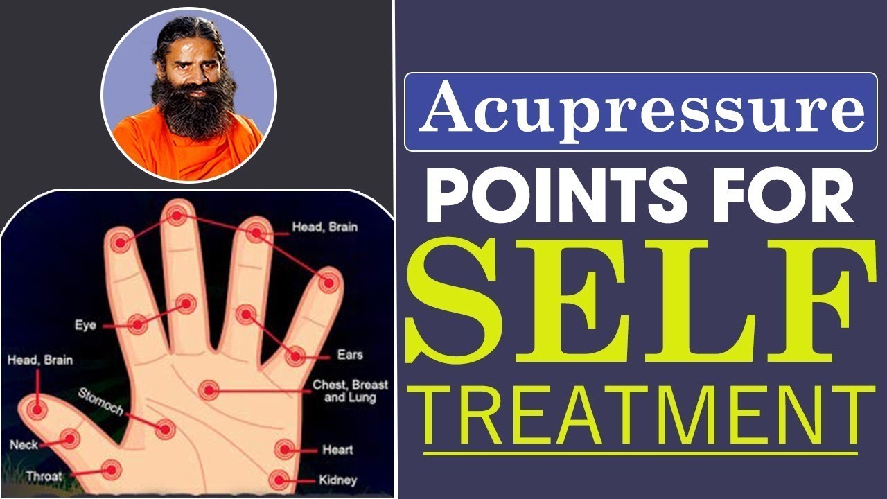 Important Acupressure Points for Self Treatment | Swami Ramdev