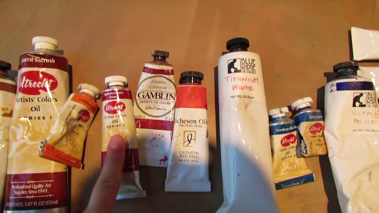 Description of my painting palette, paints, and color mixing tips and more!