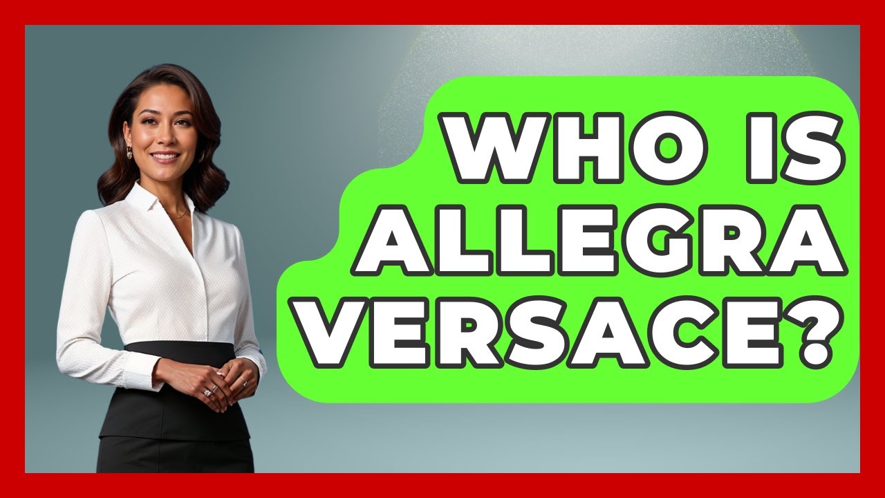 Who Is Allegra Versace? - Designer Brands Spotlight