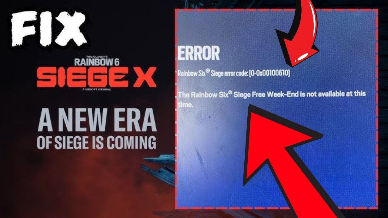 How to Fix Rainbow six siege X not available at this time PS5 Error