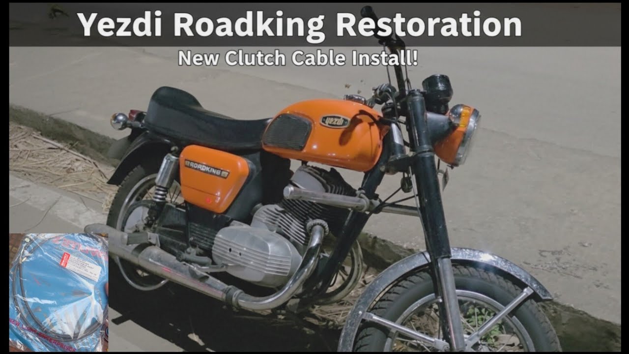 CLUTCH CABLE REPLACED || YEZDI || 