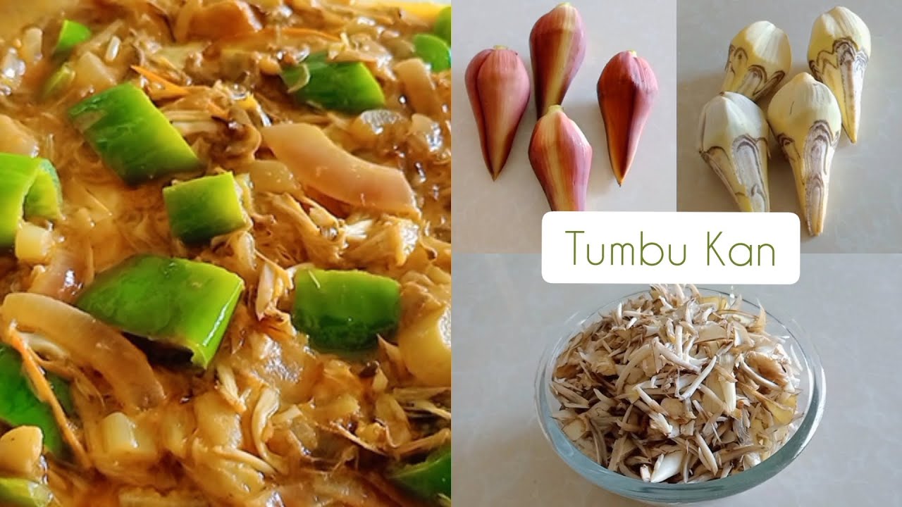 Tumbu Kan II Mizo Dish #bananaflowerrecipe